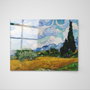 Wallity Cuadro Decorativo de Vidrio Templado Multicolor 70 x 100 cm